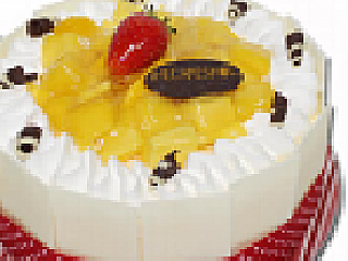 Mango Delight Cake (Eggless)