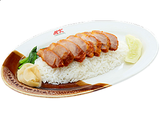 Red Pork with Rice