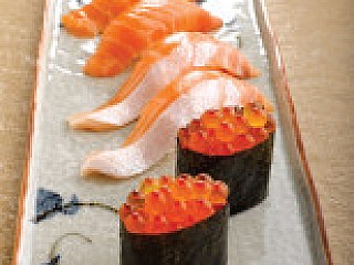 Salmon Sushi Overload