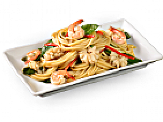 Spicy Seafood Spaghetti