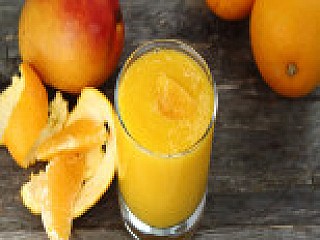 Mango, Papaya, Orange and Kiwi Juice