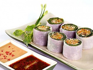 [Cuốn Rối] Vegetarian Steamed Rice Crepe Rolls