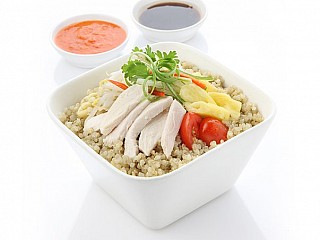 Hainanese Chicken Quinoa
