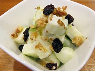 Apple Walnut Raisin Salad