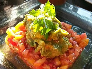 Tomato Tartare with Avocado