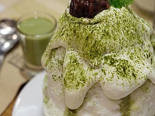 Matcha & Azuki Red Bean Kakigori