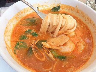 Prawn Tom Yum Noodle Soup