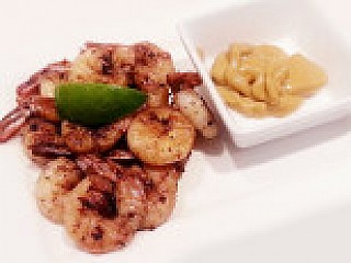 Salt and Pepper Charred Prawns