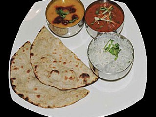 Paneer Butter Masala + Yellow dal Tadka + Butter Roti + Basmati Rice