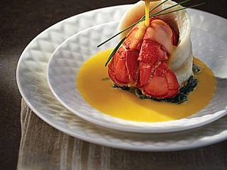 Poached Lobster Tail & Sutchi Fillet