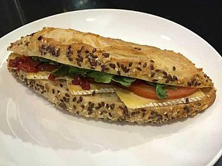 Brie Cheese Baguette Sandwich