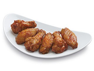 BBQ Chicken Wings 6 pcs/ปีกไก่ บาร์บีคิว 6 ชิ้น