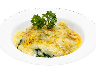 Baked Spinach and cheese