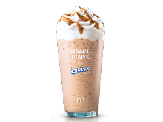Caramel Frappe with Oreo Cookies (S)