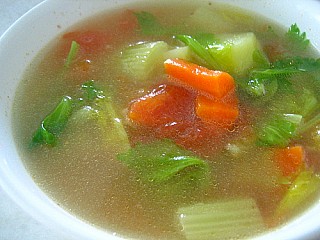 mix vegetable soup