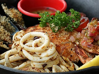 SEAFOOD MIXED GRILL (For 2)