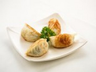 Pan-fried Chives and Meat Dumpling
