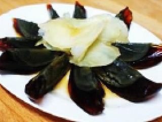 Century Egg with Sweet and Sour Young Ginger