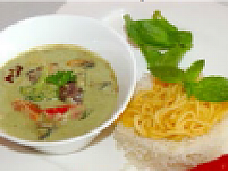 Thai Green Curry with Rice