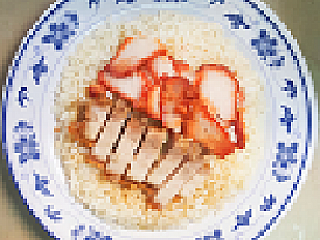 Mix Char Siew and Roasted Pork 叉烧烧肉饭