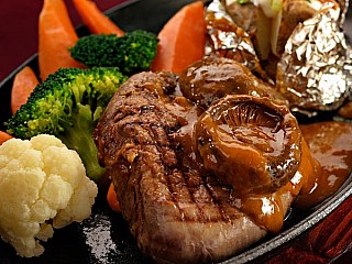 Black Mushroom Steak