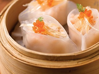 Steamed Shark's Fin Dumplings