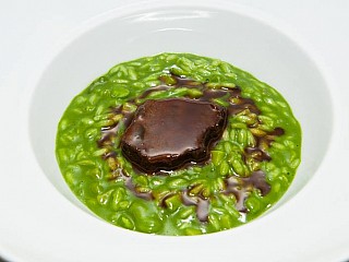 Green Vegetables Risotto