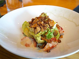Lobster Salad with Spicy Lemon Dressing