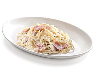 Baked Carbonara Spaghetti/สปาเก็ตตี้ คาโบนาร่าอบ