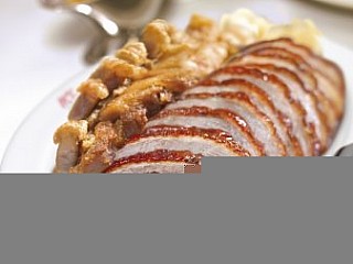 Roasted Duck and Crispy Pork