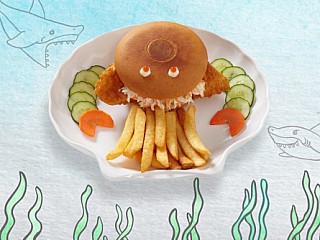 Crabby Fish Burger