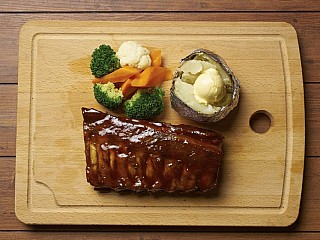 Honey Barbecued Ribs