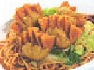 Fried Dumpling Ban Mian 炸饺板面 (干）