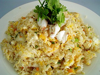 ข้าวผัดปู (เล็ก)/Fried Rice with Crab Meat (Small)