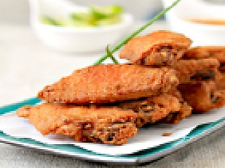 Deep-Fried Mid Joint Chicken Wings
