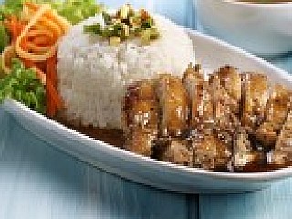 Roasted Lemongrass Chicken with Fragrant Rice