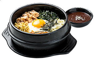 SAMON / BEEF / PORK BIBIMBAP SET  (ชุดข้าวยำเกาหลี แซลมอน / เนื้อ / หมู)