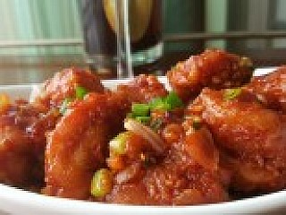 Vegetarian Mock Chilli Chicken (Dry)