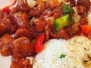 Sweet and Sour Pork Rice