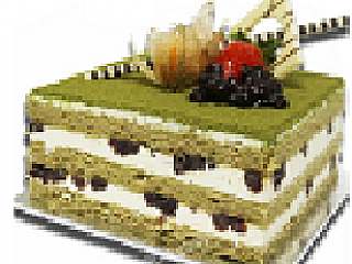 Matcha Bean Cake