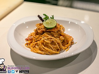 Spaghetti Tom Yum Koong