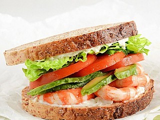 Shrimp & Avocado Sandwich