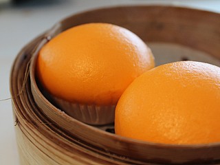 Steamed Cream Custard Bun