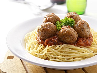 สปาเก็ตตี้มีทบอล/Spaghetti meatball