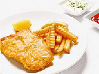 ปลาชุบแป้งทอดและเฟรนซ์ฟรายซ์/Fish and Chips