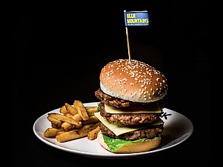 Blue Mountains Beef Burger & Chips