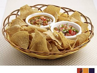 Salsas with Nachos