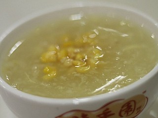 Water Chestnut with Sweet Corn