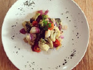 Sauteed Mix Vegetable with US Scallop