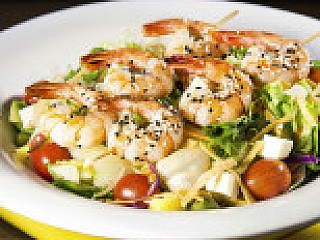 Honey Lime Shrimp Salad